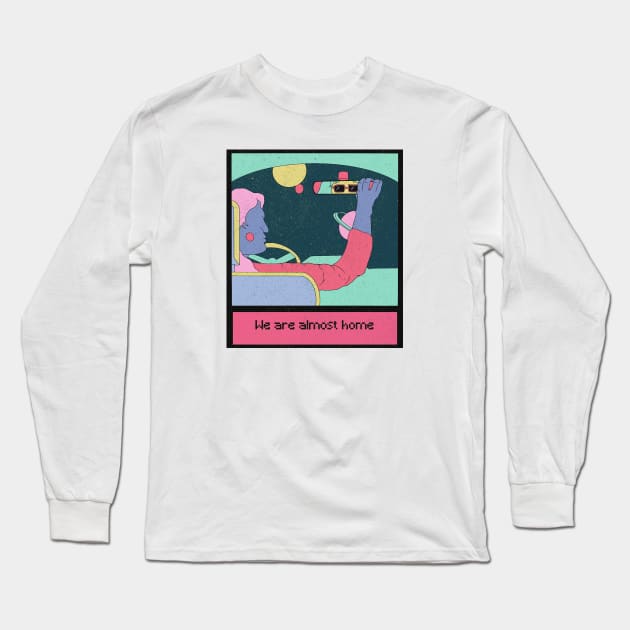 Home Long Sleeve T-Shirt by Rubbish Cartoon